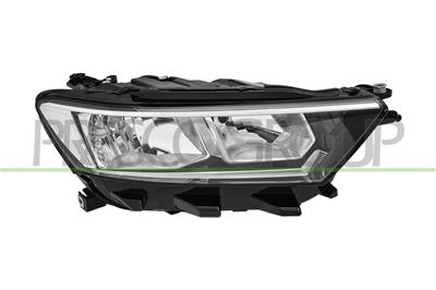OPTICA DERECHA H7+H7-ELECTRICA-CON MOTOR-MONTAJE VALEO
