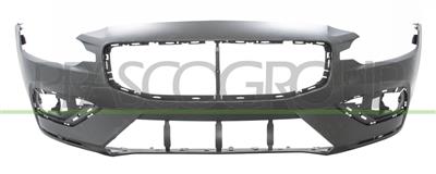 FRONT BUMPER-PRIMED-WITH TOW HOOK COVER-WITH PARK ASSIST+SENSOR HOLDERS-WITH CUTTING MARKS FOR HEADLAMP WASHER 