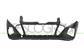 FRONT BUMPER-UPPER-BLACK-SMOOTH-FINISH TO BE PRIMED-WITH CUTTING MARKS FOR SENSORS