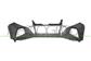 FRONT BUMPER-UPPER-BLACK-SMOOTH-FINISH TO BE PRIMED-WITH CUTTING MARKS FOR SENSORS