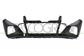 FRONT BUMPER-BLACK-SMOOTH-FINISH TO BE PRIMED-WITH PDC HOLES+SENSOR HOLDERS-WITH CUTTING MARKS FOR PARK ASSIST