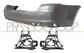 REAR BUMPER-PRIMED-WITH SENSOR CUTTING MARKS