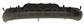 REAR BUMPER-LOWER-BLACK-TEXTURED FINISH-WITH TOW HOOK COVER-WITH CUTTING MARKS FOR PDC