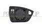 MIRROR GLASS BASE LEFT-HEATED-CONVEX